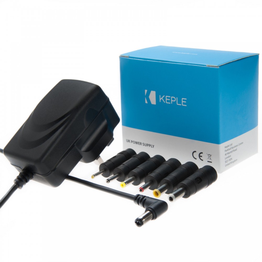 UK Power Supply Adapter for Any Device - AC/DC 12VDC 2A