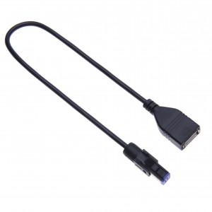 USB Cable Audio Adapter Cable For Nissan Teana / Qashqai Car Models