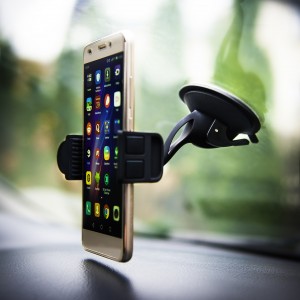 360 Degree Rotation Car Cradle with Gel Sticker