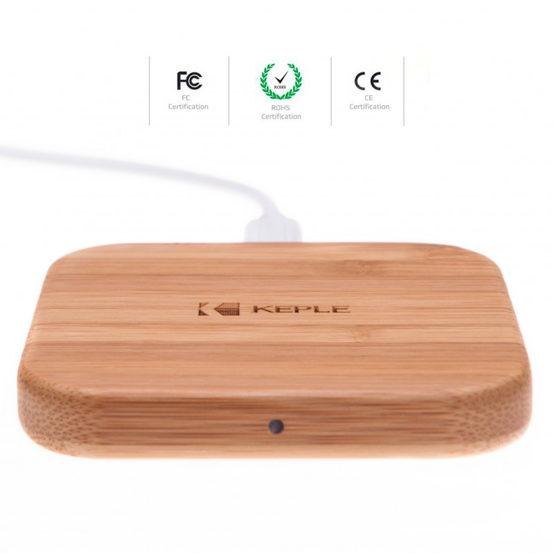 Motorola Droid Max / Mini / Turbo  Qi Wireless Charging Pad Fast Charge | Pear Flower Environmentally Safe 100% Biodegradable