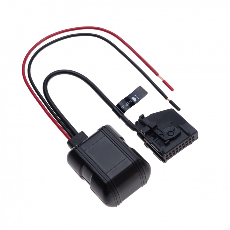 18 Pin 12V input to Bluetooth Music Interface MP3 Audio Adapter Compatible with Mercedes-Benz  W168, W202, W203, W208, W209, W211, W461, W463, W163, W164, R129, R170 | Reveiver Transmiter Connector Replacement Cord