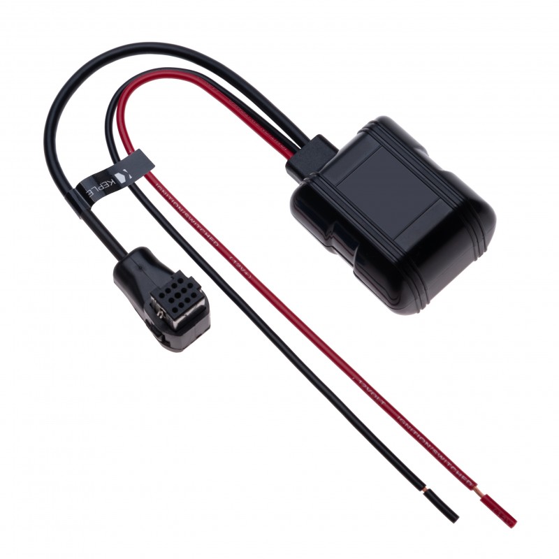 12-Pin Car Bluetooth Module Music Wireless Adapter Stereo Auxiliary Receiver Aux Audio Cable Compatible with Pioneer DEH-P-2500 2600 3500 6600 9600 3100 4100 5100 7100 8100 DEH-P88RS-II DEH-P88RS| 12V
