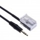 Car Aux-In Adapter Cable for Mercedes A Class W169 / W245, B W245 / W203, C W209 / W203, CLK X164 / W209, GL W164 / X164 a