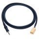 Fiat 3.5mm Cable Music Interface Aux-IN Adapter Mp3 Cable Lead Connect Phone, MP3 Player to your Car (2007-Now Fiat Grande Punto) b