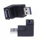 2 Pieces USB 3.0 Male to Female 270 Degrees Adapter for Computers, Laptops, Printers, Hard Drives b