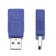 2 Pieces USB 2.0 Male to Female Adapter for Computers, Laptops, Printers, Hard Drives b