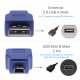 2 Pieces 2.0 USB Male to USB Mini 5 Pin Adapter for PC, Laptops, Controllers, Printers, Digital Cameras c