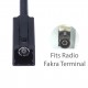 Aftermarket Radio Antenna Fakra Adapter for AUDI A4 / S4 / A6 / S6 d
