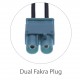 Dual Fakra Car Radio Antenna Adapter for Audi, VW Volkswagen, Skoda, Seat Car Models e
