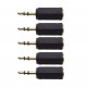 5 pack Male to Female 3.5mm Jack 3.5 Stereo to 3.5 Stereo Adapter Plug extender  c