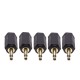 5 Pack 3.5mm Mono Adapter Mono to Mono, Male to Female 3.5 mm Audio Adaptor Extender d