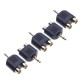 5 Pack 2x RCA Stereo Converter to 3.5mm Mono by Keple, Audio Adapter, Y Splitter, 3.5mm One Ring Male Jack Plug to 2 x RCA Phono Female Connection a