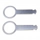 Car Radio Removal Tool Key DIN Release Keys for Volkswagen (VAG, VW), AUDI, Delta Head Unit CD Player Pins | Pin Stereo Tools (Vertical Extraction Style) (2pcs) d